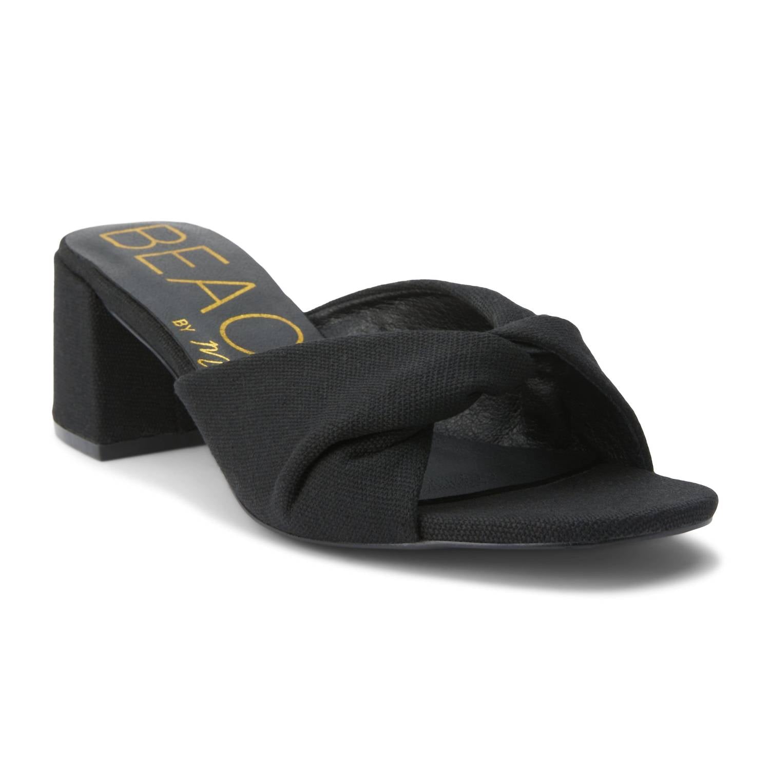 Juno Heeled Sandal In Black