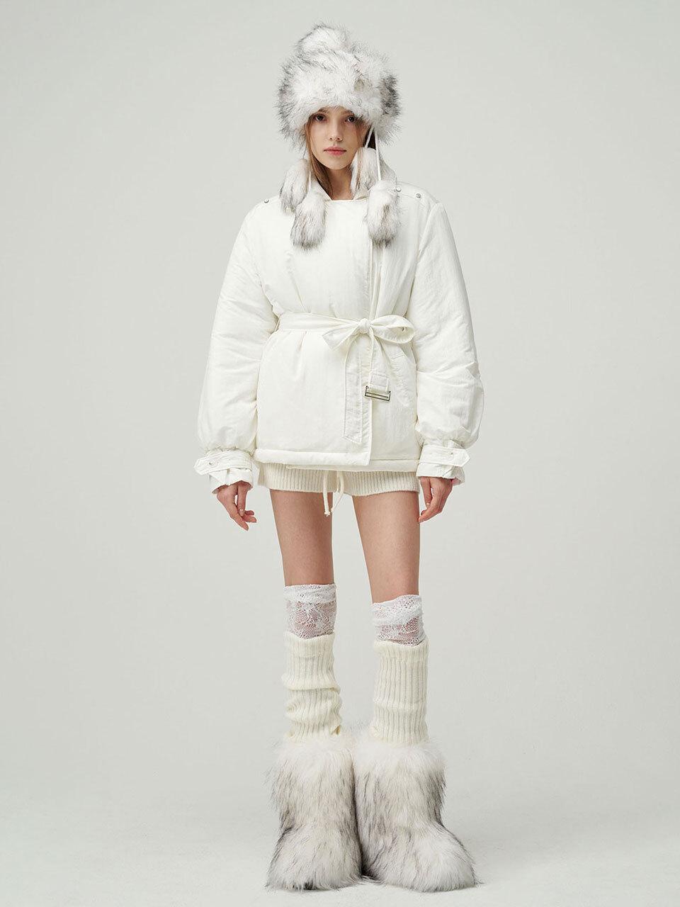 Kannie Puffer Jacket _ White