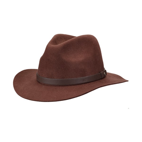 Kanut Sports 100% Wool Felt Hat - Rust - M