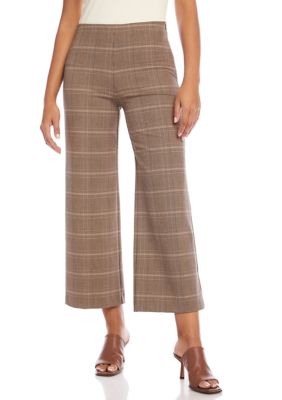 Karen Kane Women's Cropped Pants, Tan, XS