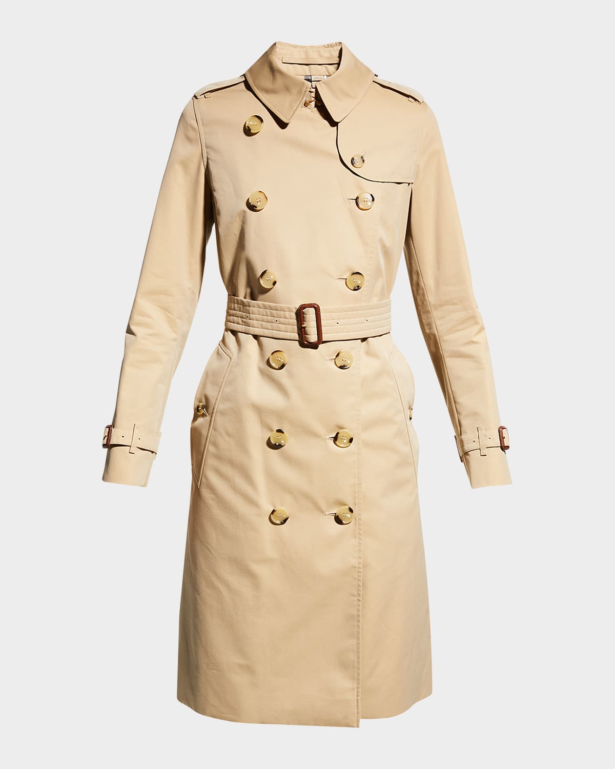 Kensington Heritage Belted Long Trench Coat