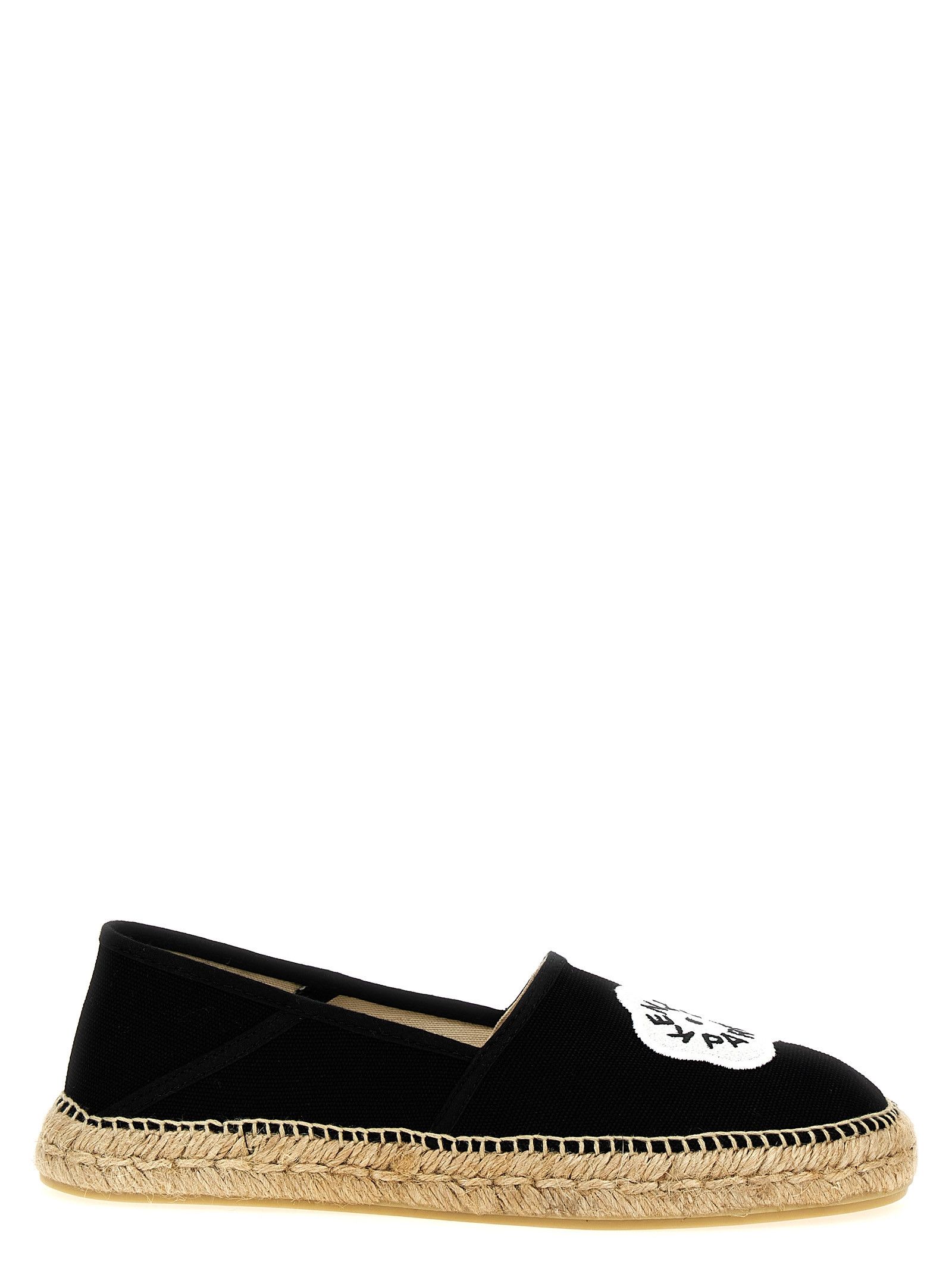 Kenzo 'classic' Espadrilles Shoes in White/Black, Women's (Size 11)