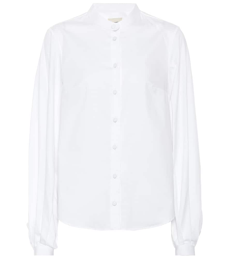 Khaite Willa cotton poplin shirt