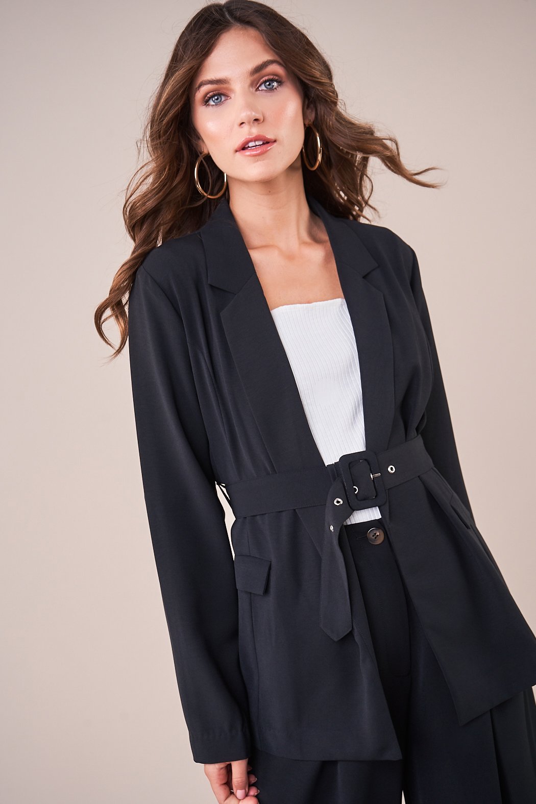 Kinsley Belted Blazer