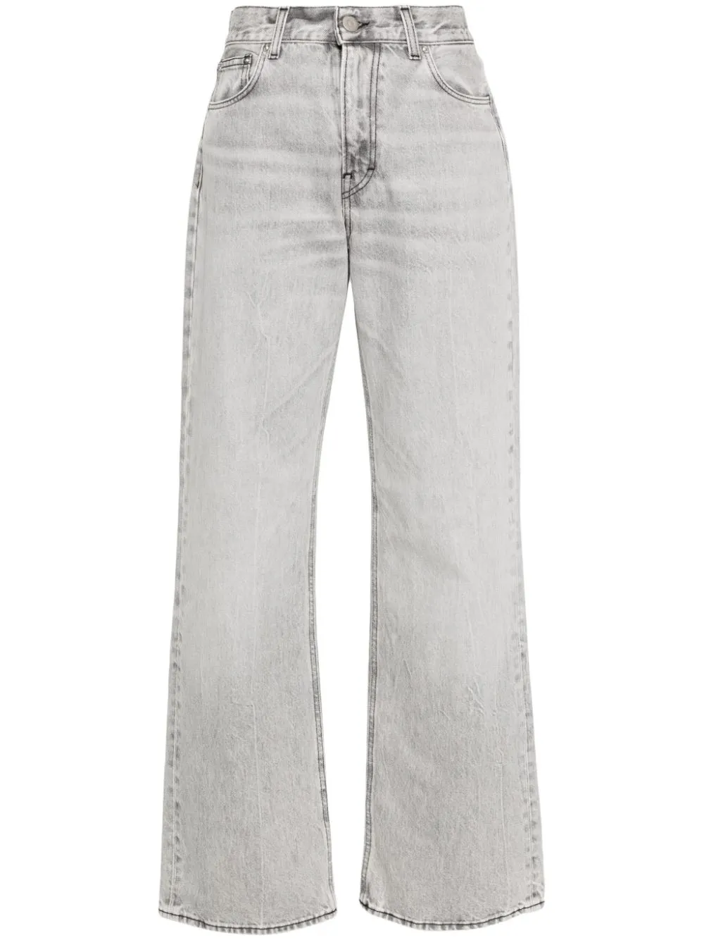 Korea mid-waist bootcut jeans