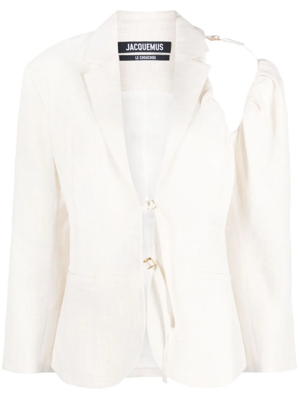 La veste Galliga asymmetric blazer