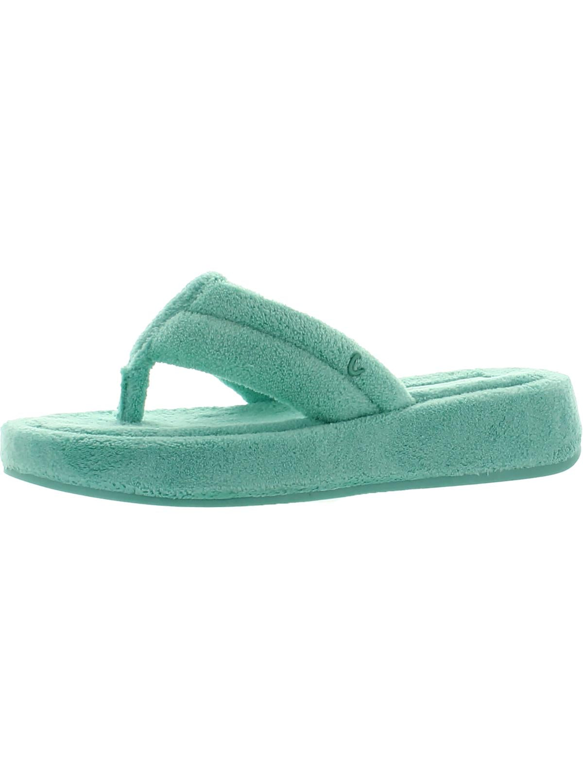 Laina Womens Comfort Insole Flip-Flops Platform Sandals