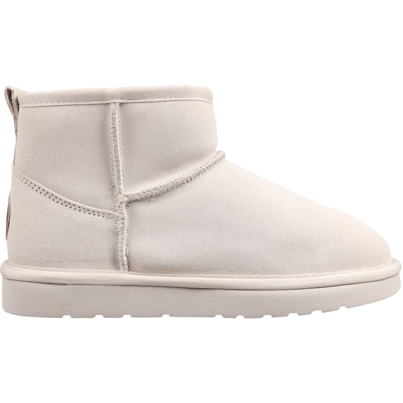 Lamo Women's Kora Short Suede Booties White, 6 - Winter Boots at Academy Sports