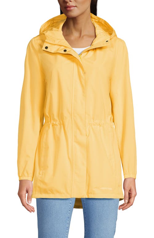 Lands' End Squall Packable Waterproof Raincoat in Simply Yellow at Nordstrom, Size X-Large