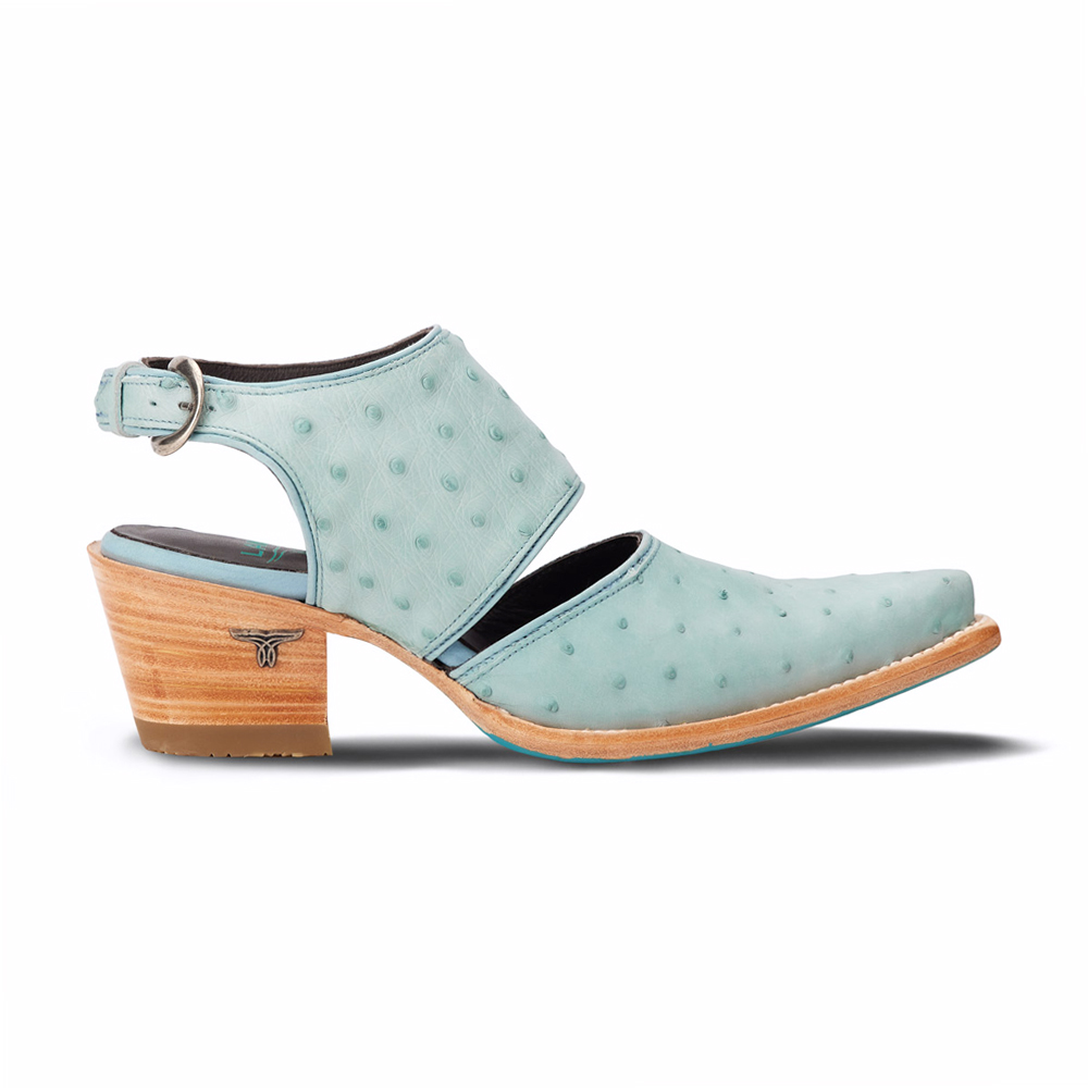 Lane Plain Robin x West Desperado Slingback Mules