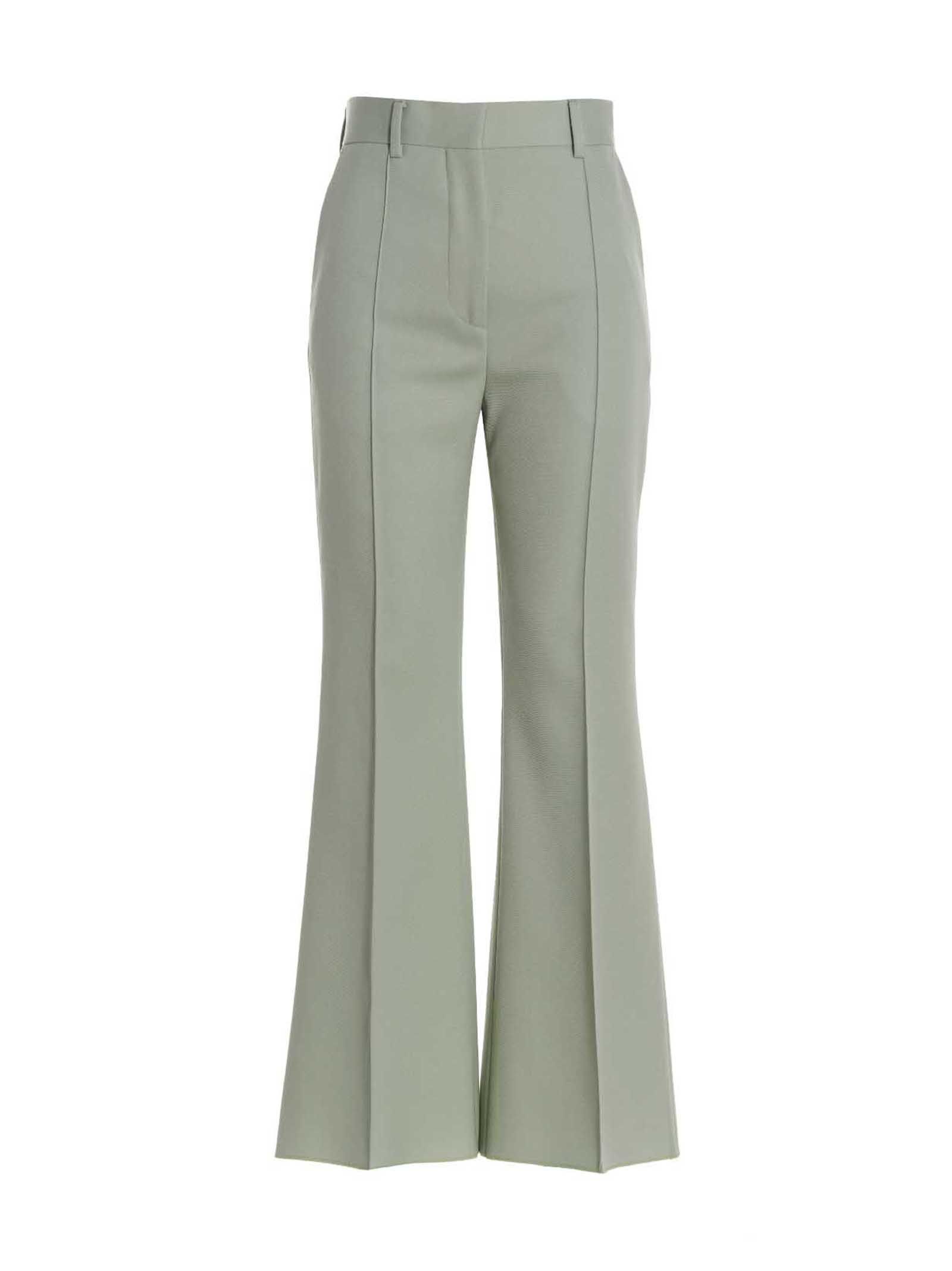 Lanvin 'flared Tailored' Pants in Green, Women's (Size 28)