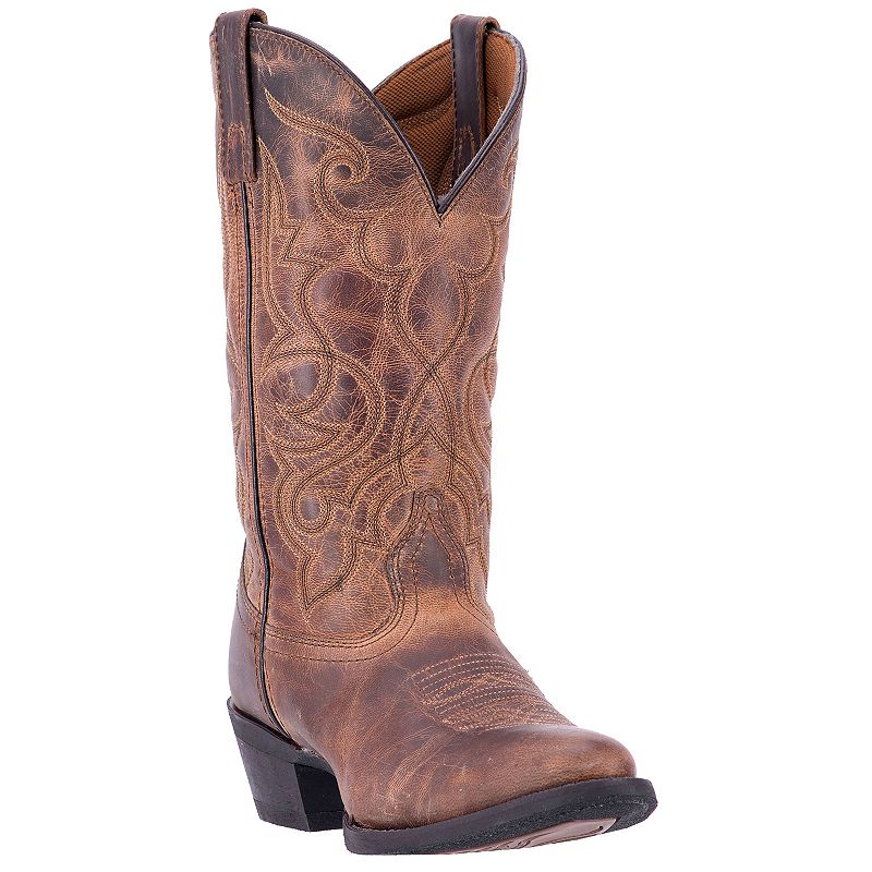 Laredo Maddie Women's Distressed Cowboy Boots, Size: 7.5 Wide