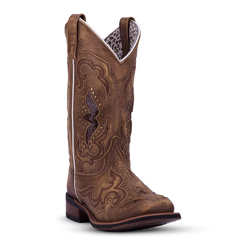 Laredo Spellbound Women's Cowboy Boots, Size: 10 Wide, Snake