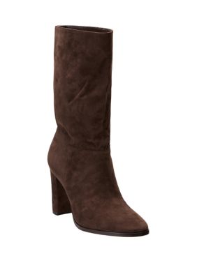 Lauren Ralph Lauren Women's Artizan II Suede Boots, Brown, 8M