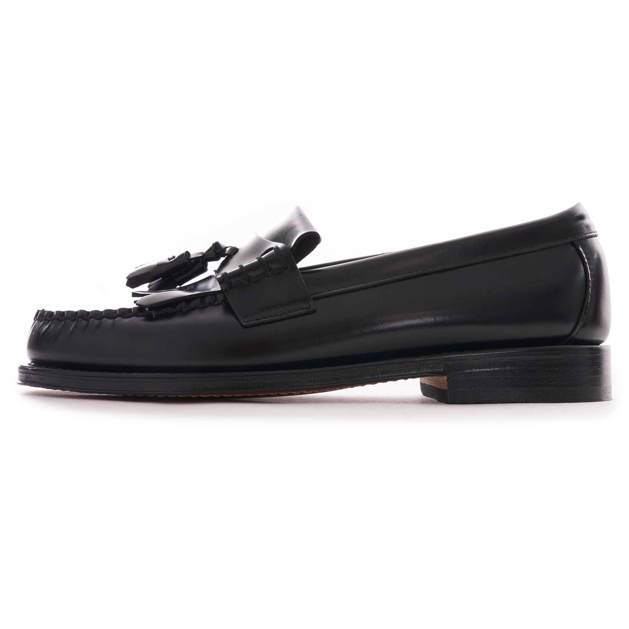 Layton II Moc Kiltie Tassel Loafers - Black