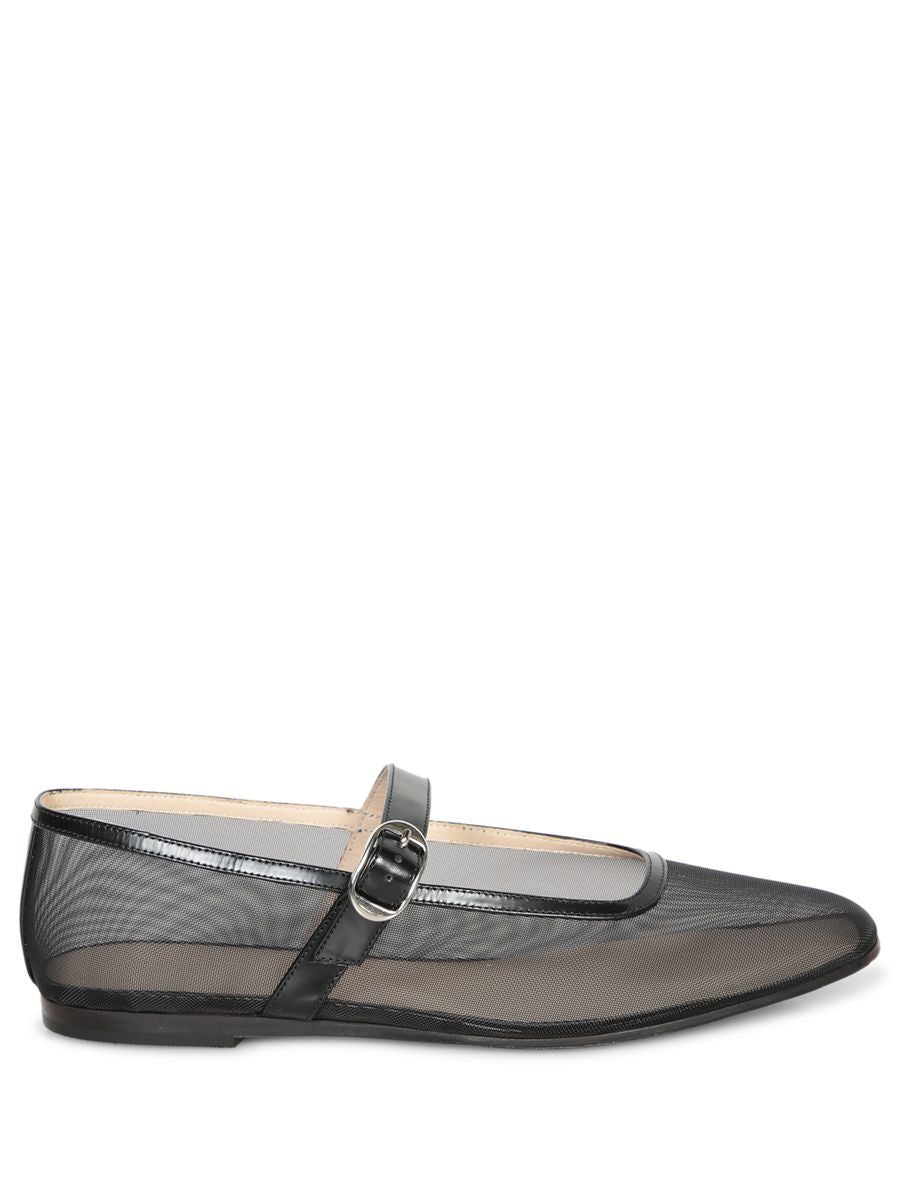 Le Monde Bèryl Mesh Mary Jane Ballet Flats