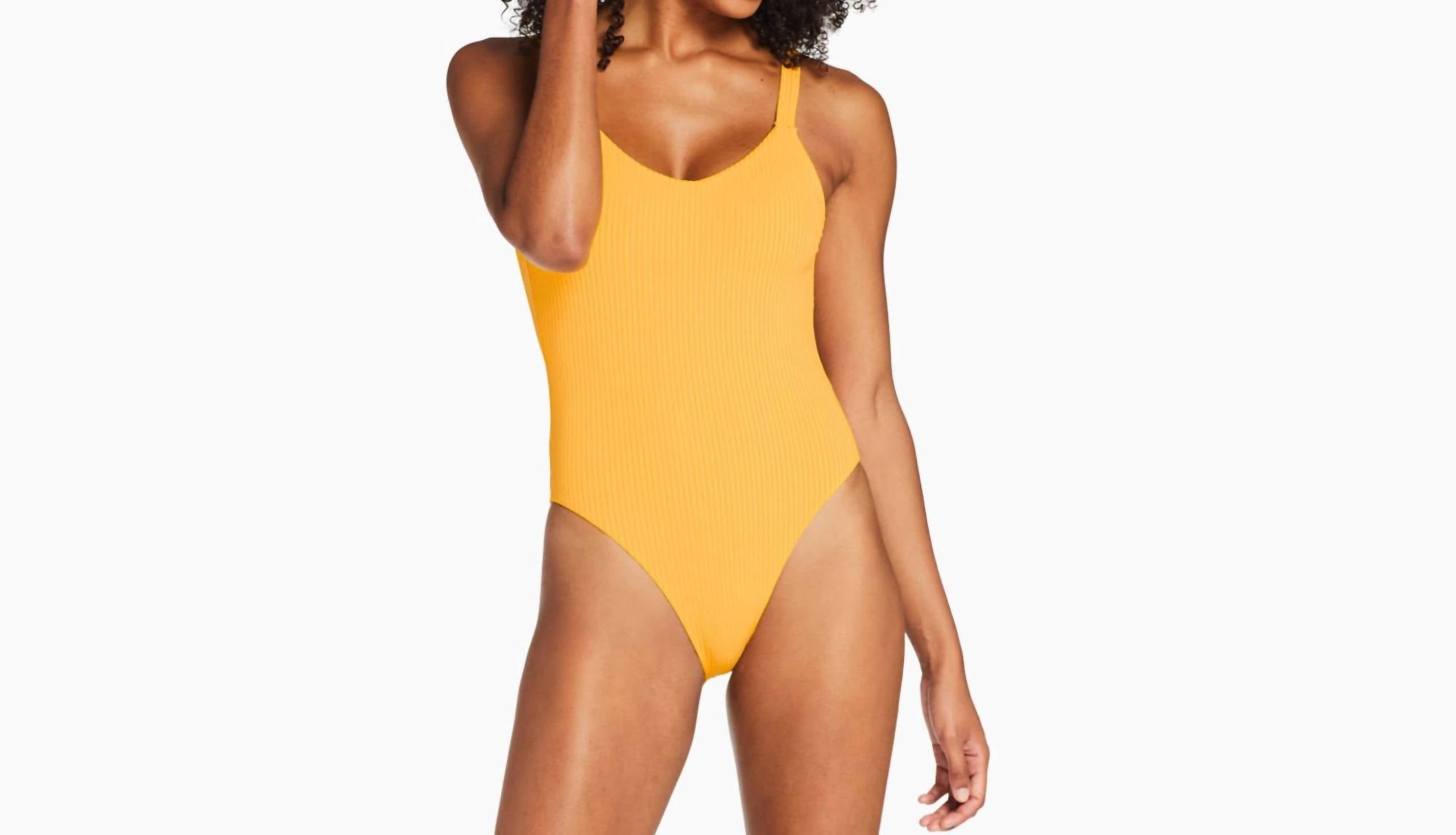 Leah Bodysuit - Ice Mango Ecorib