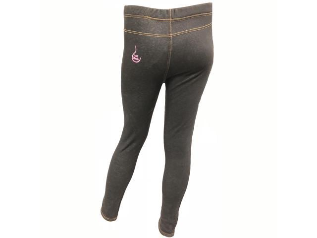 Left Cheek Petite Jeggings- Black