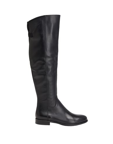 Leonardo Principi Leather Over-the-knee Boots Woman Boot Black Size 6 Calfskin