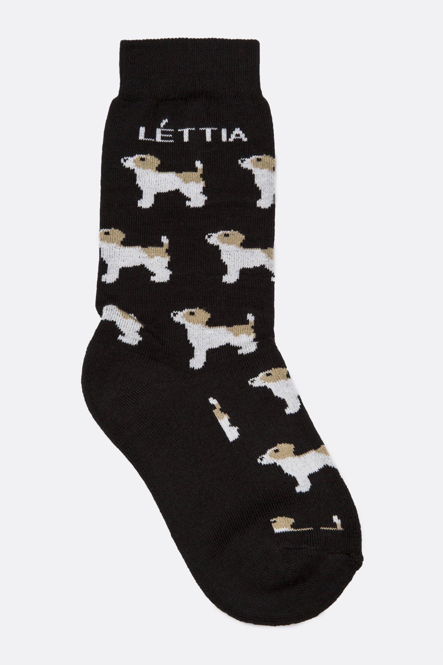 Lettia Jack Russell Paddock Boot Sock