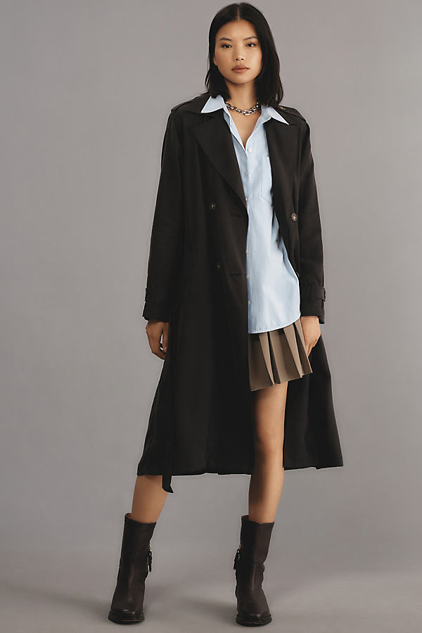 Lightweight Trench Coat Jacket