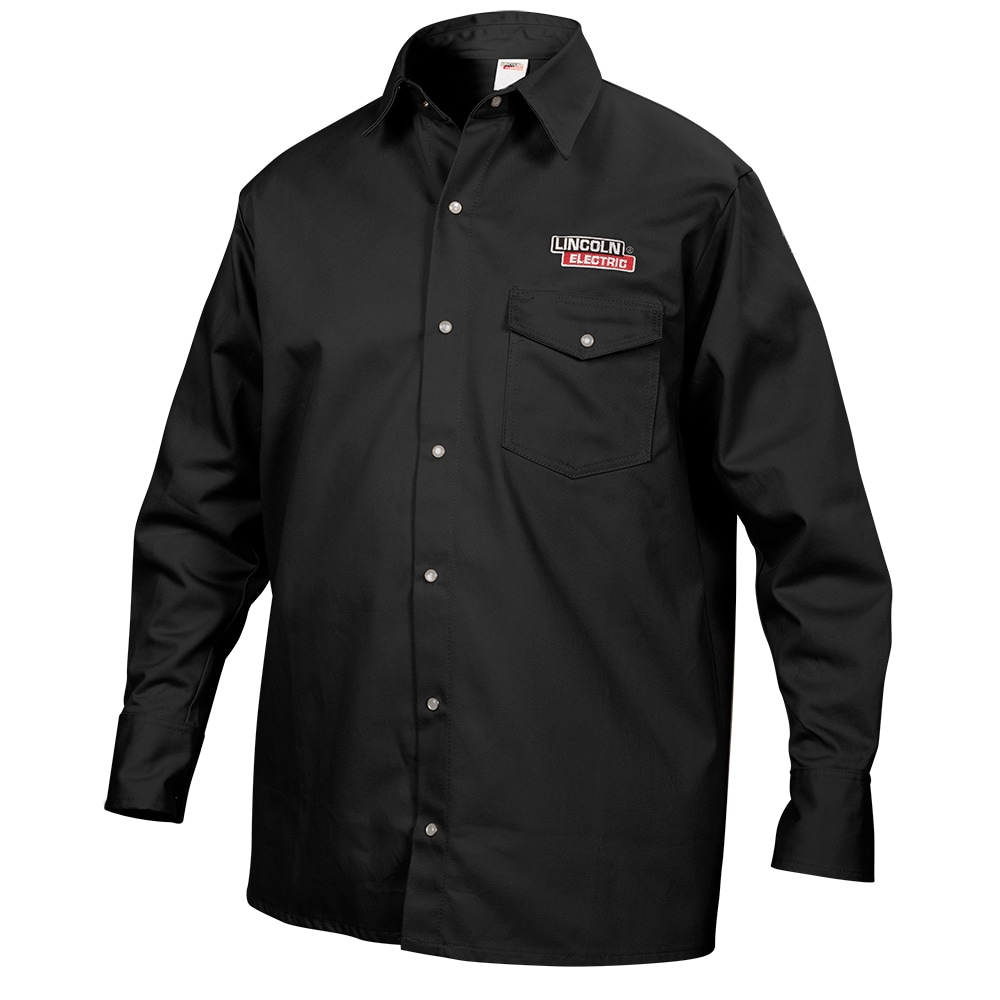 Lincoln Electric Black X-large Welding shirt | KH809XL