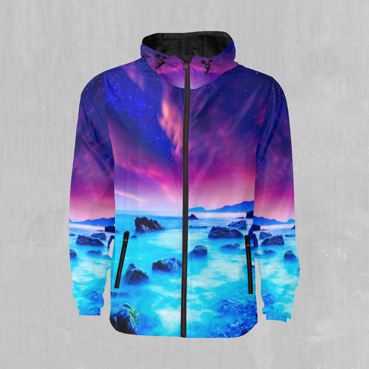 Liquid Lights Snowboarding Windbreaker & Ski Jacket