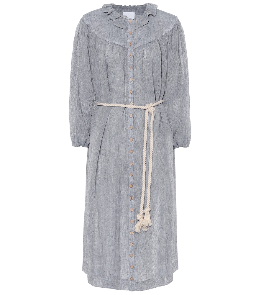 Lisa Marie Fernandez Fiona linen shirt dress