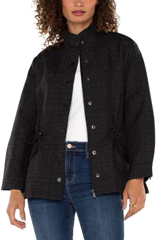 Liverpool Los Angeles Quilted Utility Jacket in Black at Nordstrom, Size X-Small