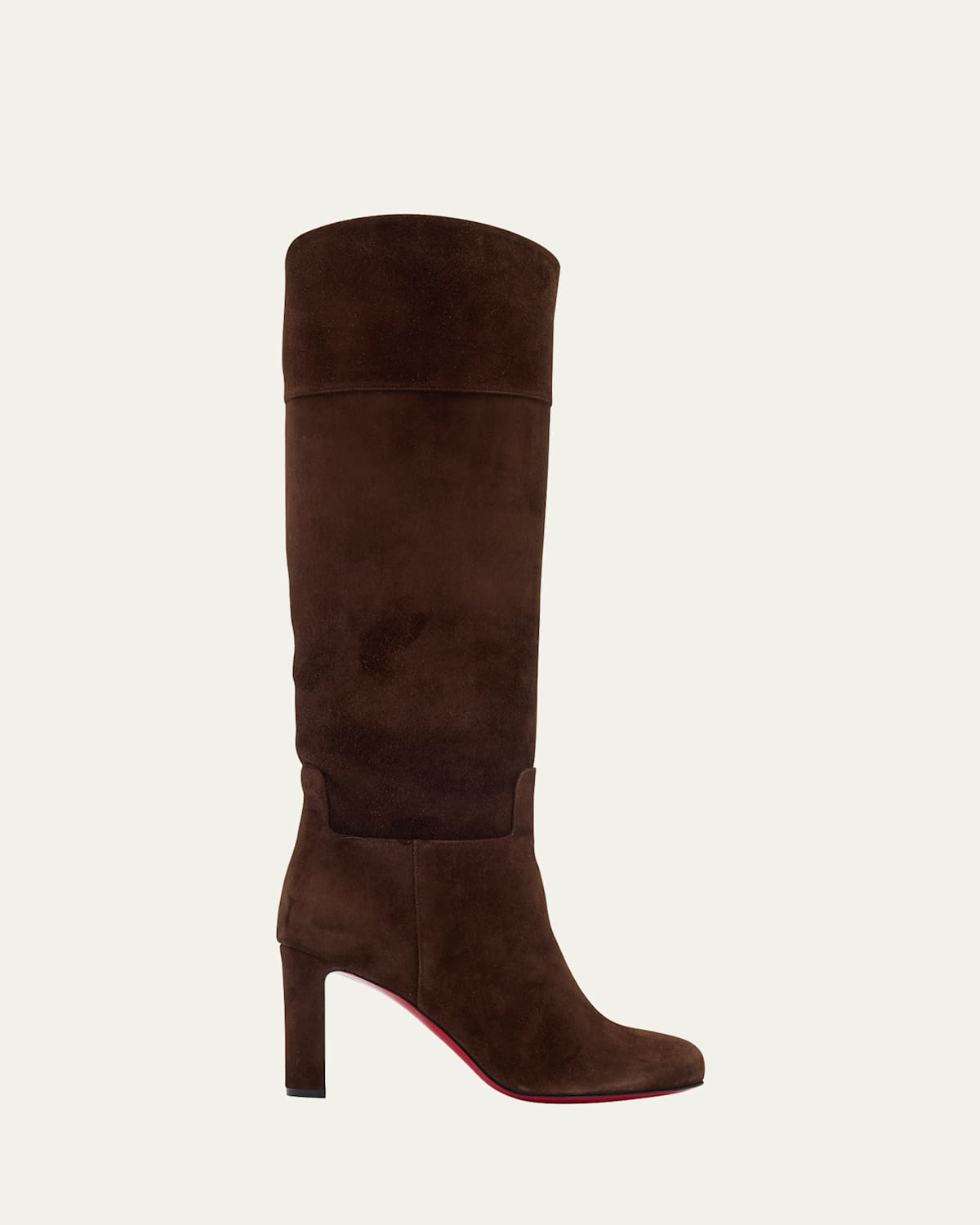 Loo Suede Red Sole Knee Boots