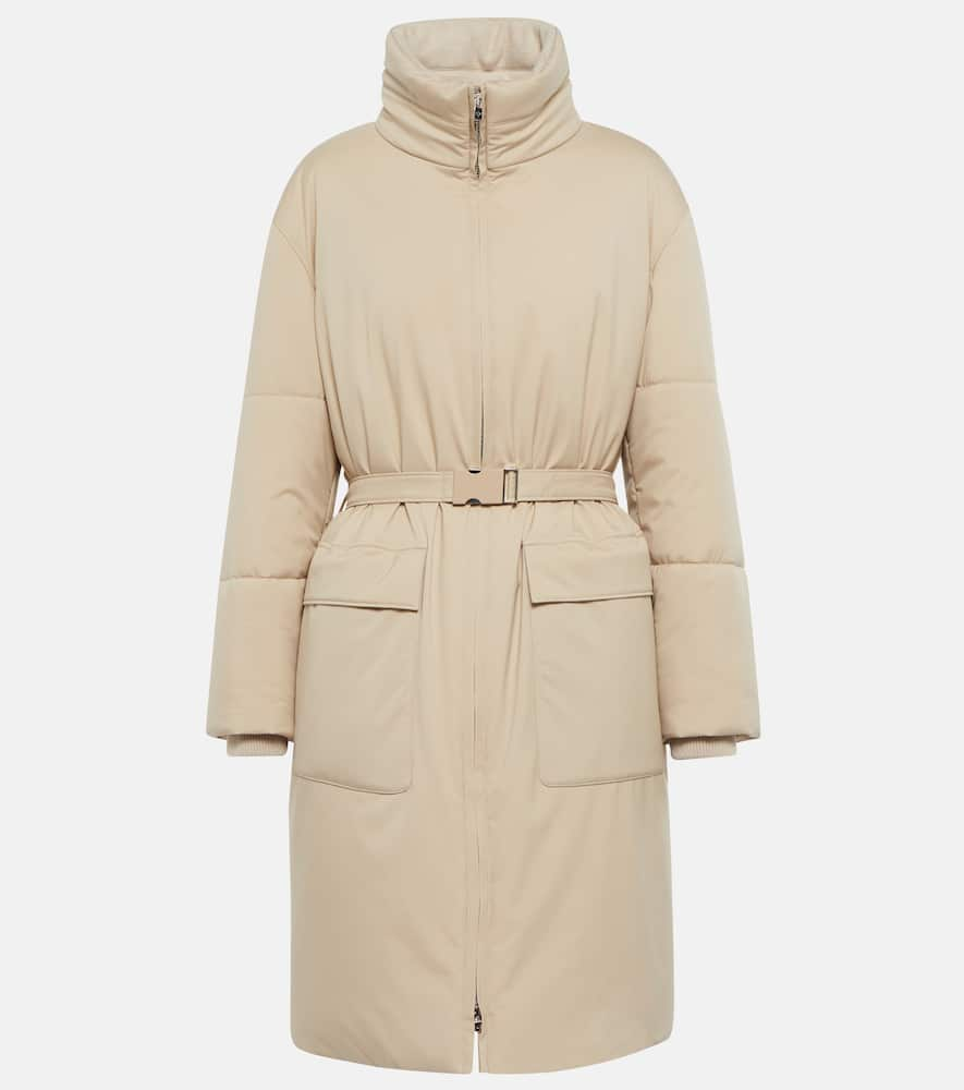 Loro Piana Aslan belted puffer coat