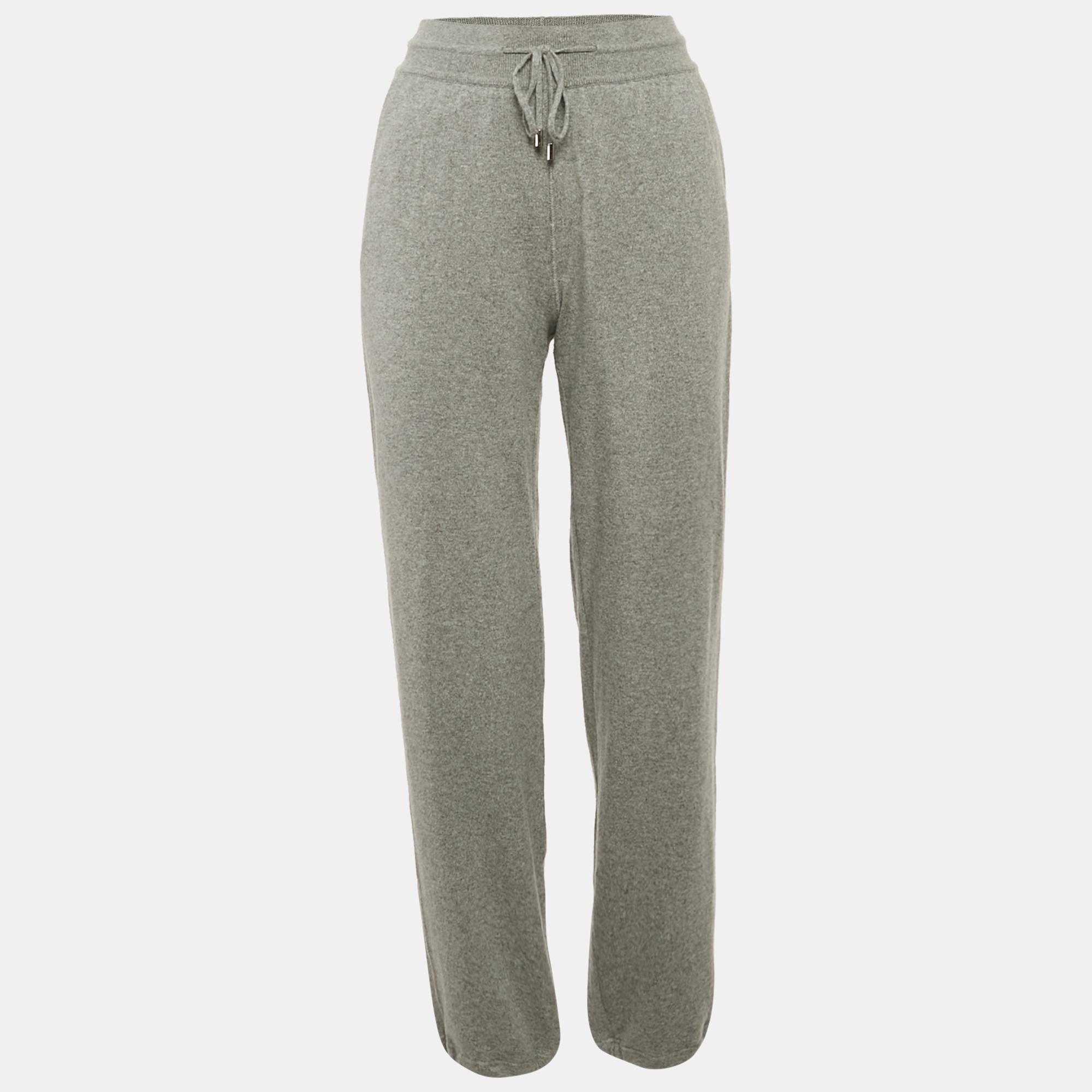 Loro Piana Grey Cashmere Knit joggers M