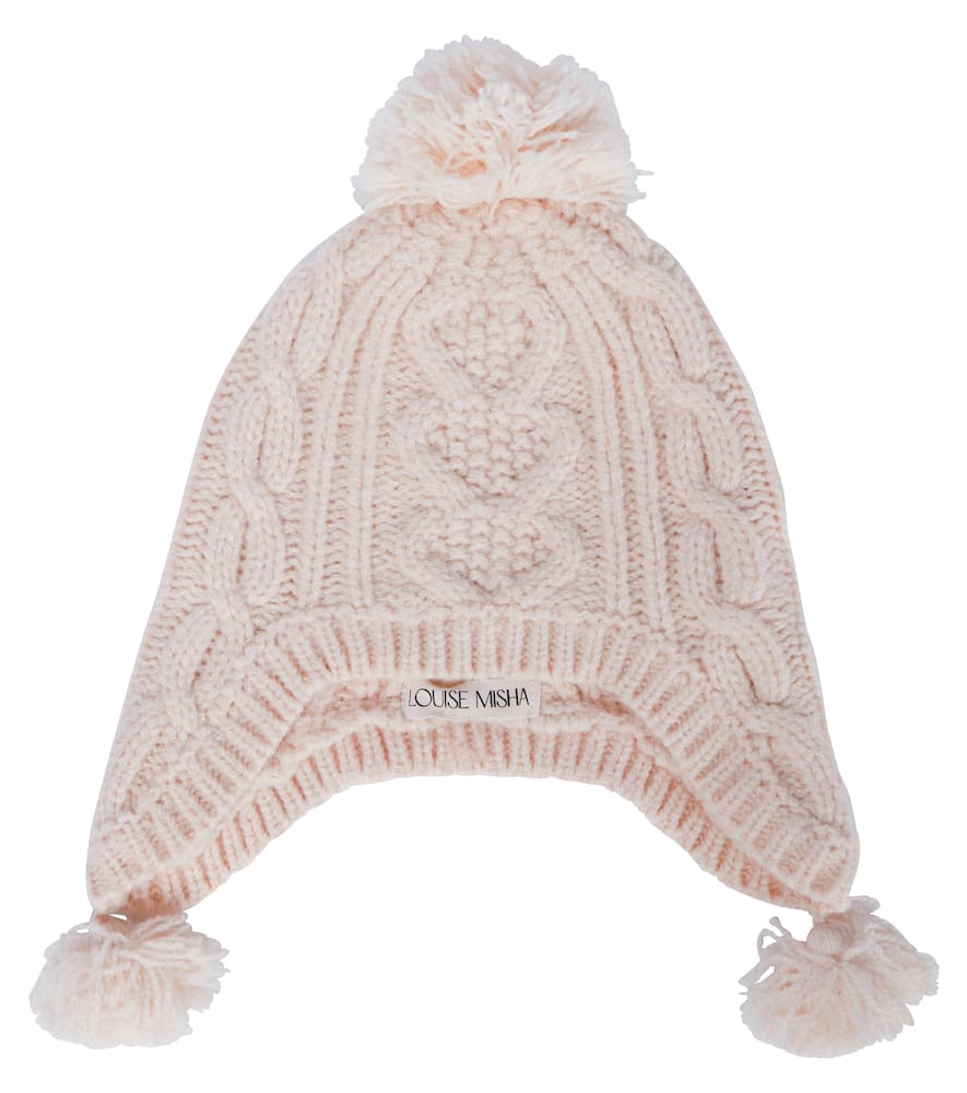 Louise Misha Isoline cable-knit hat