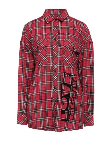 Love Moschino Woman Shirt Red Size 4 Cotton