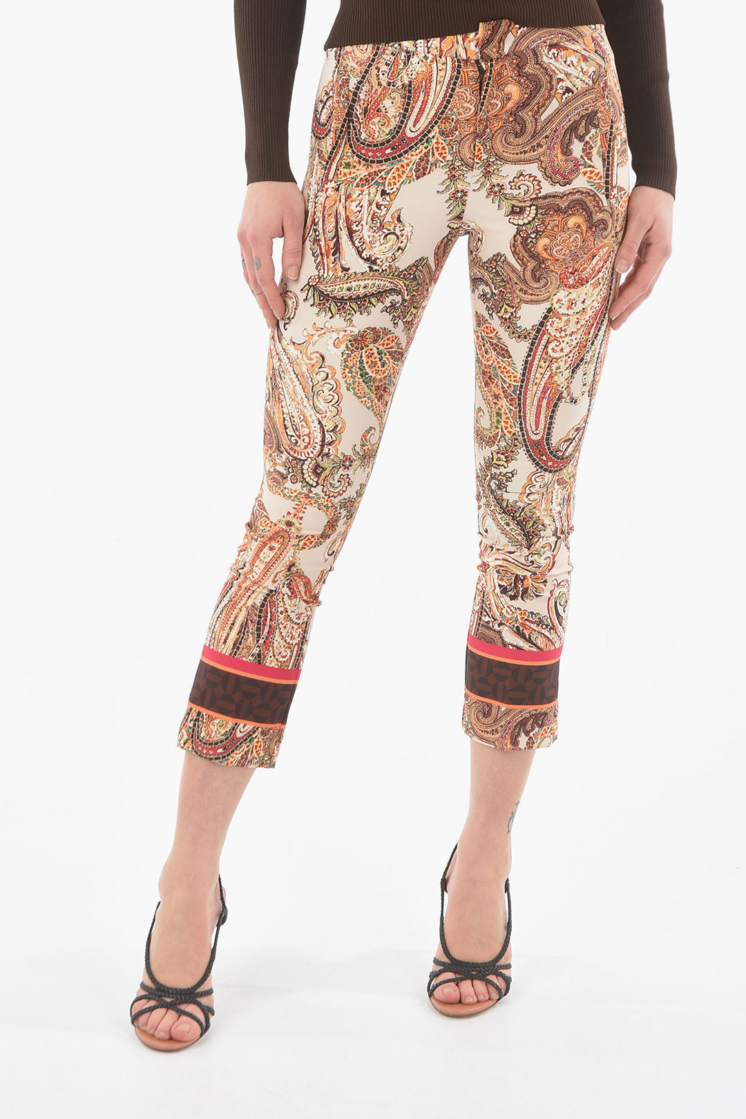 Luciah Paisley Patterned SAMARCANDA Cropped Pants