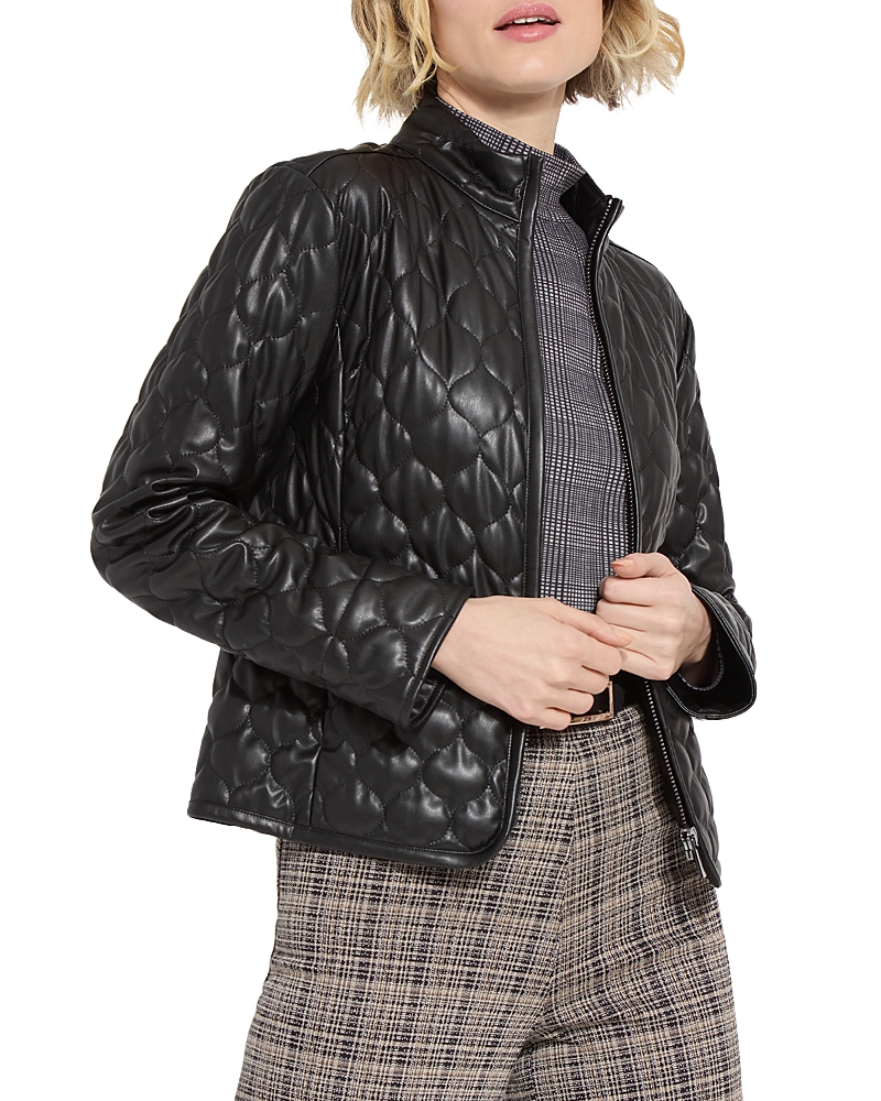 Lysse Brooklyn Quilted Faux Leather Jacket