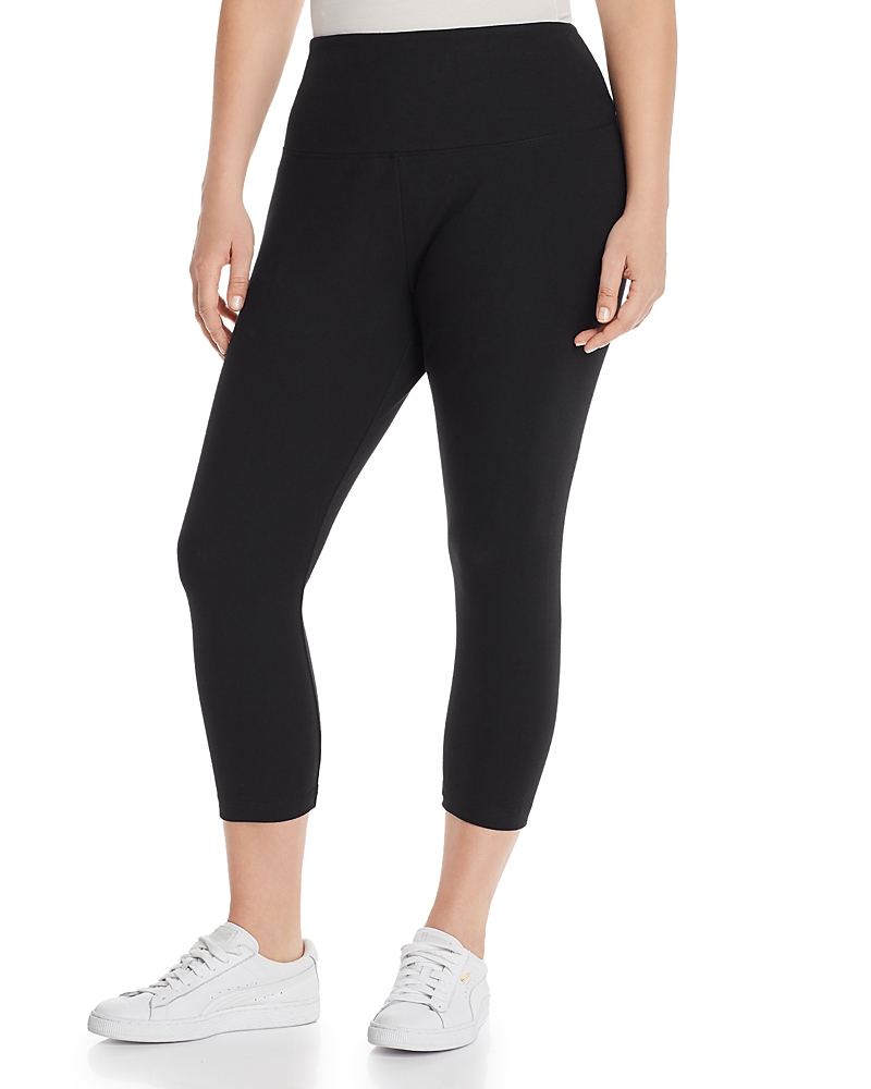 Lysse Plus Cotton Stretch Cropped Leggings