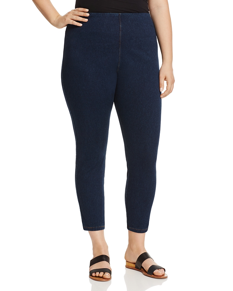 Lysse Plus Toothpick Crop Denim Leggings