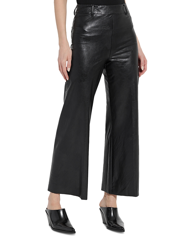 Lysse Plus Wide Leg Faux Leather Pants