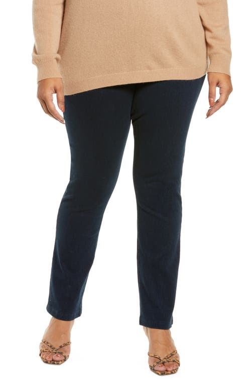 Lyssé Straight Leg Jeggings in Indigo at Nordstrom, Size 1X