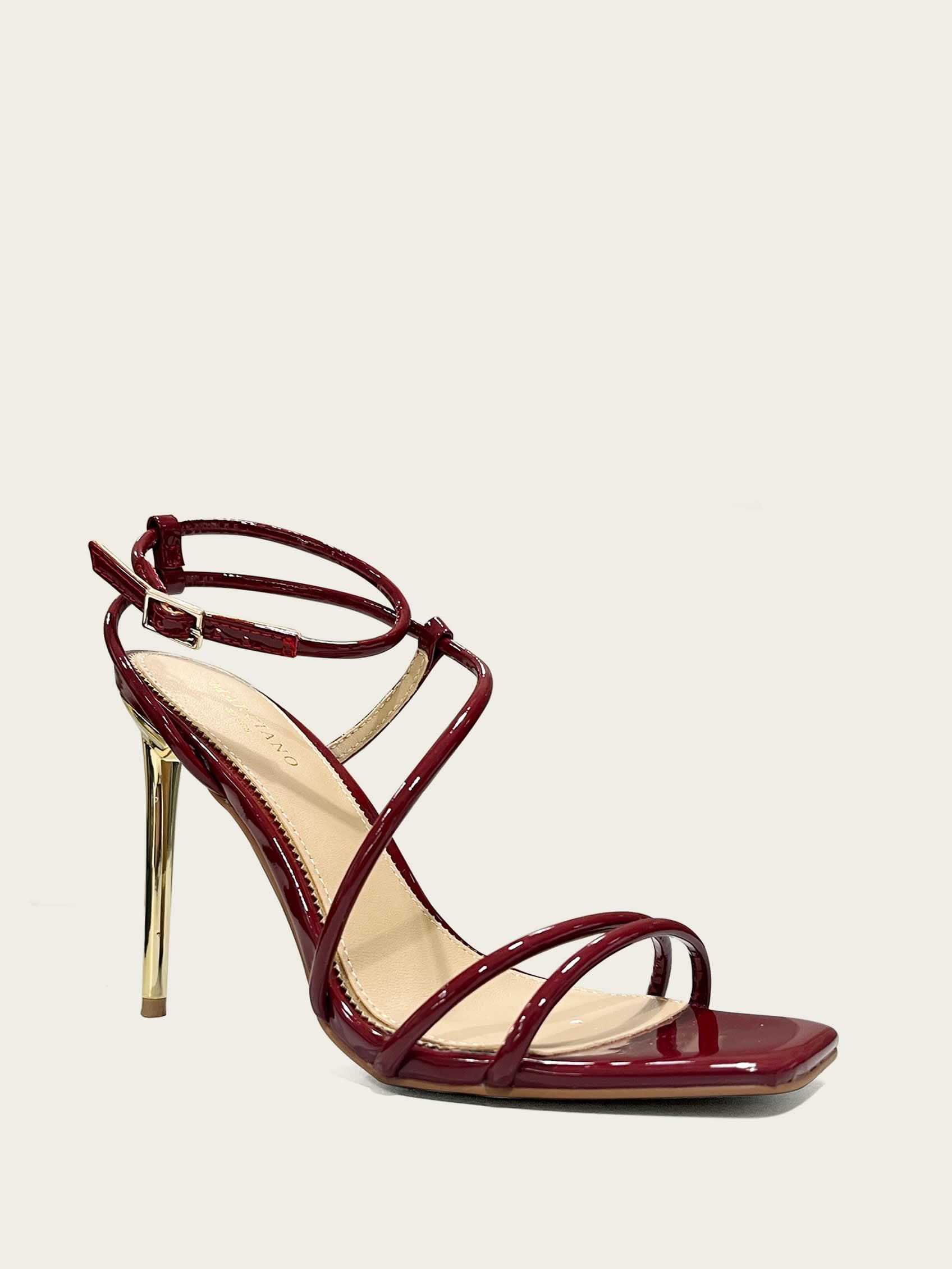 MARCIANO Strappy Cord Heeled Sandal