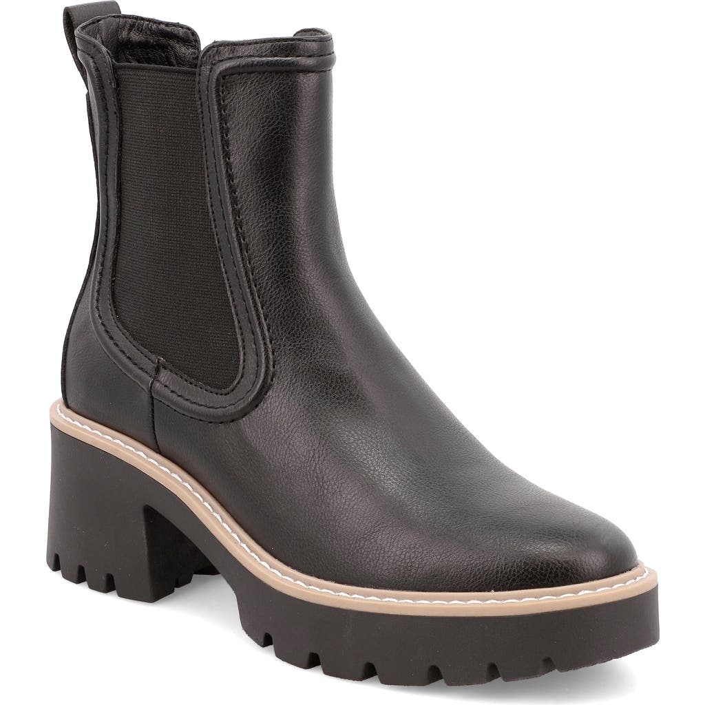 MIA Noylynn Platform Chelsea Boot in Black at Nordstrom, Size 6