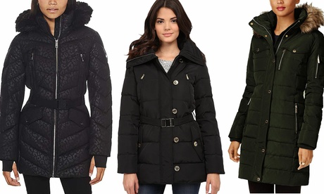 MICHAEL Michael Kors Women'sDown Puffer Coats - Multiple Styles XL Style 6