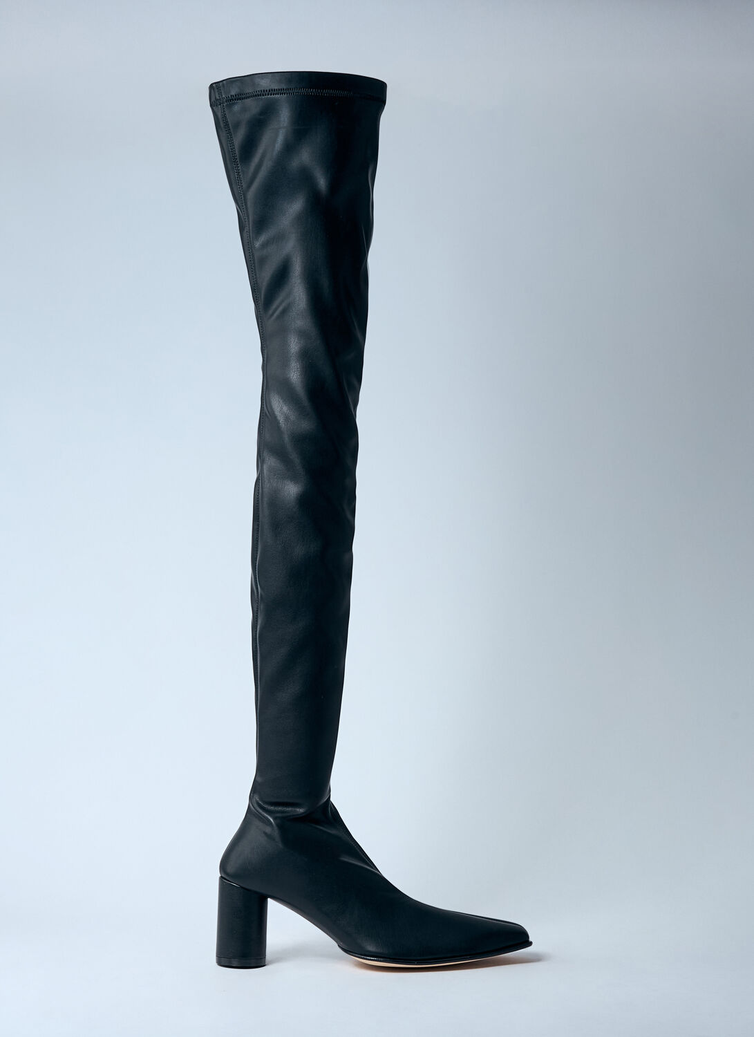 MM6 Maison Margiela Over-the-knee Boots - Woman Boots Black Eu - 38