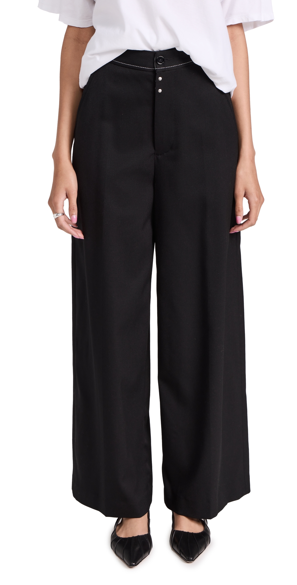 MM6 Maison Margiela Tailored Trousers Black 38