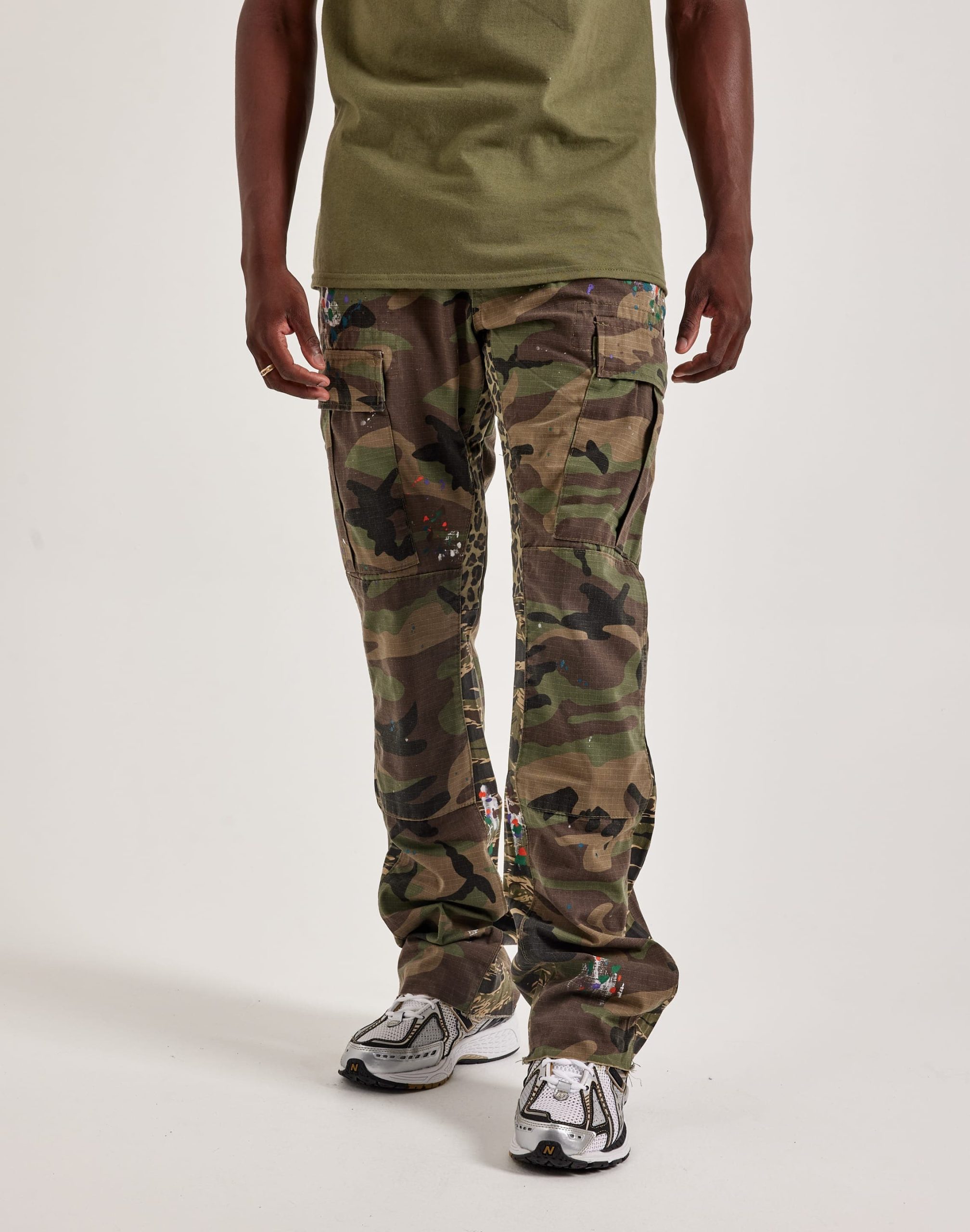 MNML Contrast Bootcut Cargo Pants