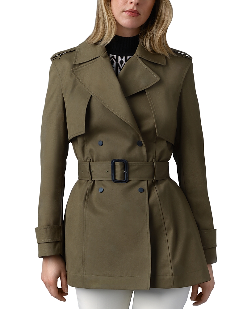 Mackage Adva Mid-Length Belted Trench Coat