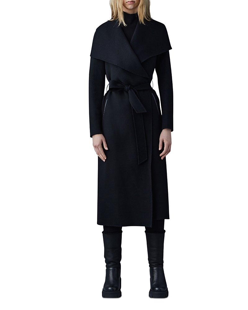 Mackage Mai Lightweight Wrap Wool Coat