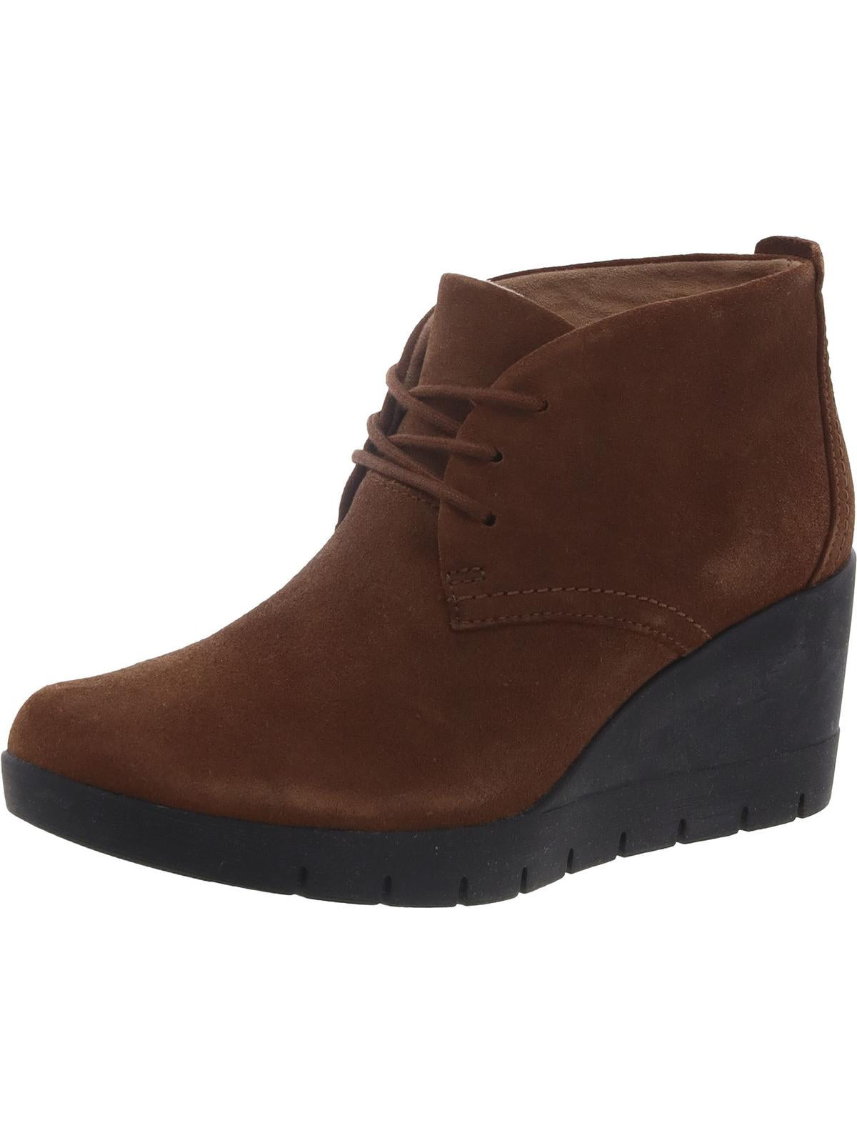 Madera Lace Womens Suede Lace Up Ankle Boots