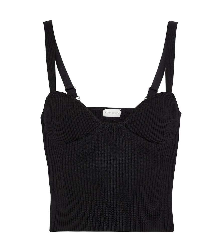 Magda Butrym Ribbed-knit cashmere camisole